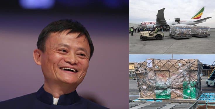 Coronavirus: Chinese billionaire Jack Ma’s medical supplies arrives Nigeria