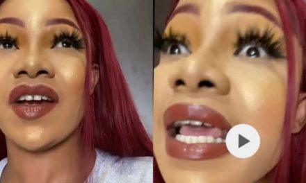 “Your makeup is terrible and horrifying” – Nigerians blast Tacha over excessive makeup in new video