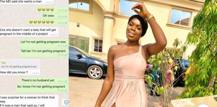 Lady cries out after job interview got canceled due to her gender
