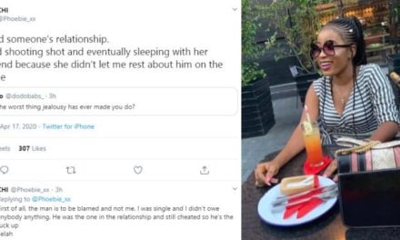 Nigerian lady recounts how ‘jealousy’ made her ruin someone’s relationship