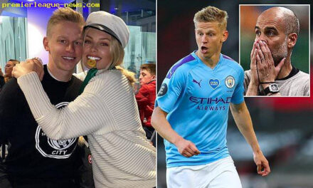 Man City player Zinchenko issues lengthy statement after his wife calls out Pep Guardiola for Champions League failure