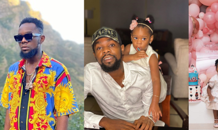 Patoranking shows us adorable pictures of his daughter, Wilmer, as she clocks 2