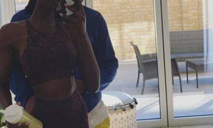 Runtown and his Sudanese lover, Adut Akech, flight out to Greece to celebrate his birthday
