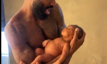 BBNaija star, Mike Edwards sing for his baby boy in new adorable video