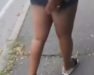 Nigerian lady harassed by a Nigerian man for wearing a short dress in a foreign country
