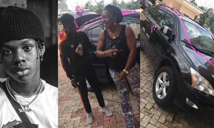 Rema gifted his mom a Lexus SUV at the age of 17 before Don Jazzy signed him