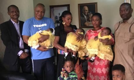 Nigerian woman delivers a baby girl just five months after giving birth to a set of twins