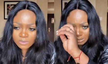 ‘I am deeply sorry’ — Tega breaks down in tears as she apologises to her husband and Nigerians (video)